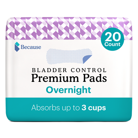 Prevail Overnight Absorbency Incontinence Bladder Control Pads, 30-Count